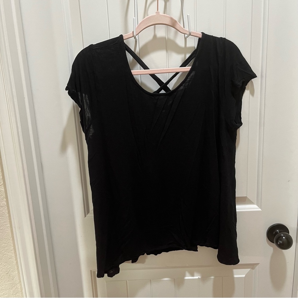 Mossimo Supply Co. Black Short Sleeve Tee